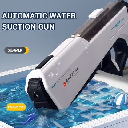 Automatic Water Absorption Electric Water Gun High Tech Automatic Water Games High Pressure Water Gun Toys for Kid Summer Toy